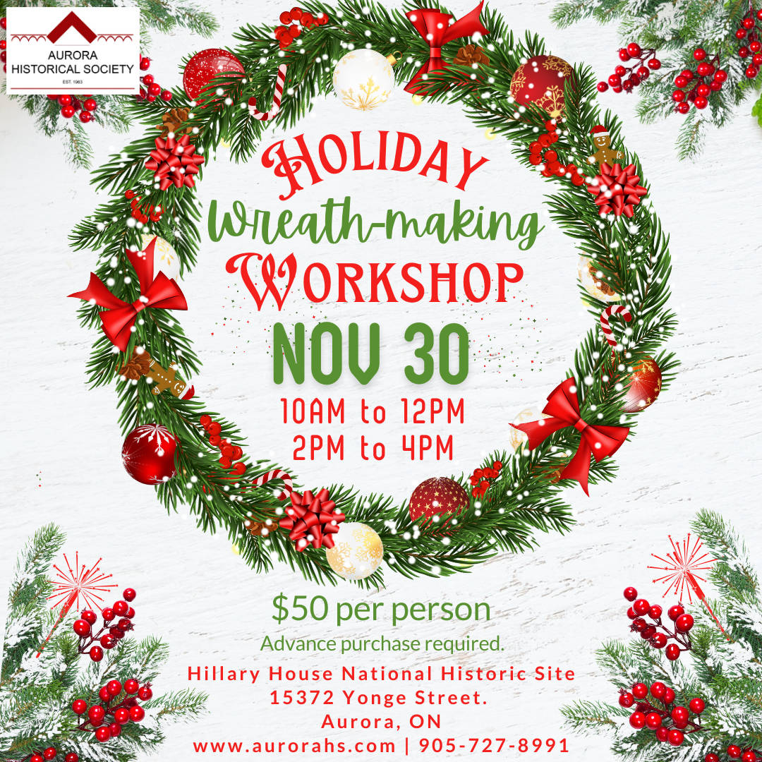 Holiday Wreath-Making Workshop 2024